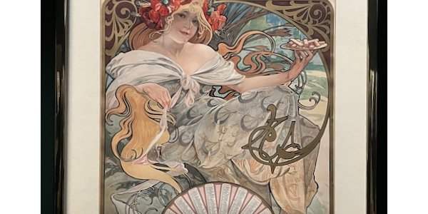 Visite de l'exposition Alphonse Mucha